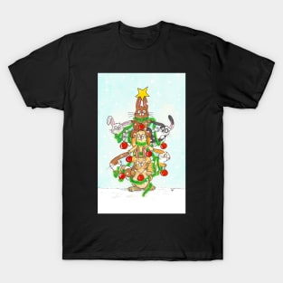 Christmas Bunnies T-Shirt